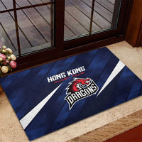 Hong Kong Rugby Rubber Doormat Dragons Go Champions