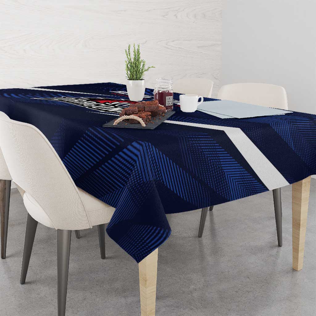 Hong Kong Rugby Tablecloth Dragons Go Champions