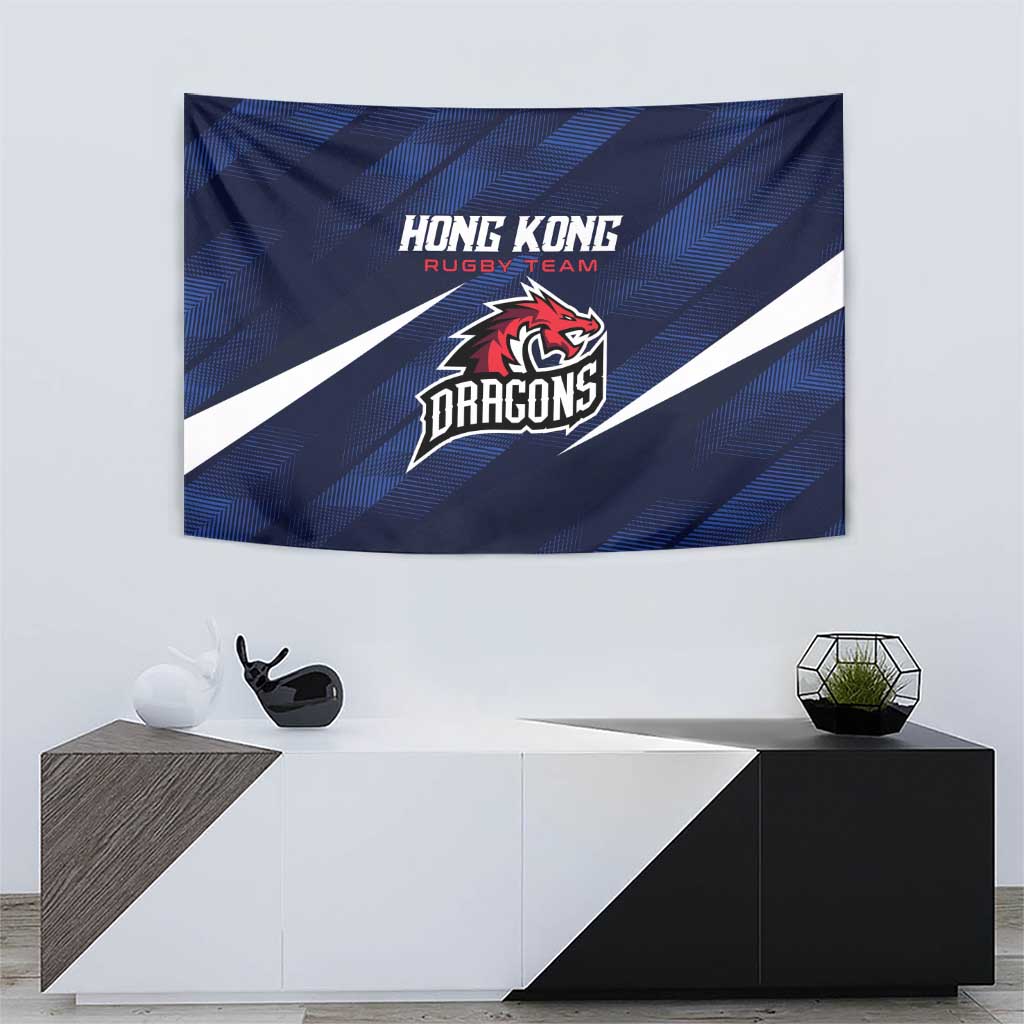 Hong Kong Rugby Tapestry Dragons Go Champions