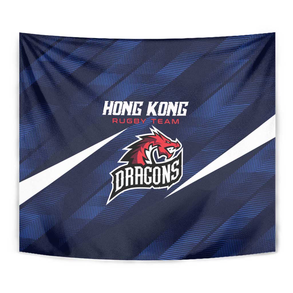 Hong Kong Rugby Tapestry Dragons Go Champions