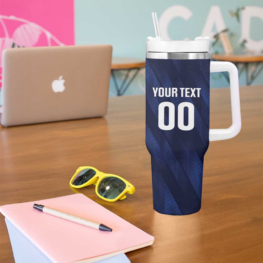 Custom Hong Kong Rugby Tumbler With Handle Dragons Go Champions