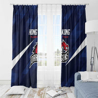 Hong Kong Rugby Window Curtain Dragons Go Champions