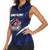 Custom Hong Kong Rugby Women Sleeveless Polo Shirt Dragons Go Champions
