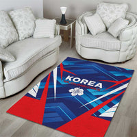 Korea Rugby Area Rug Mugunghwas Go Champions