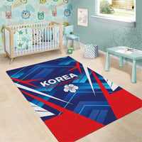 Korea Rugby Area Rug Mugunghwas Go Champions