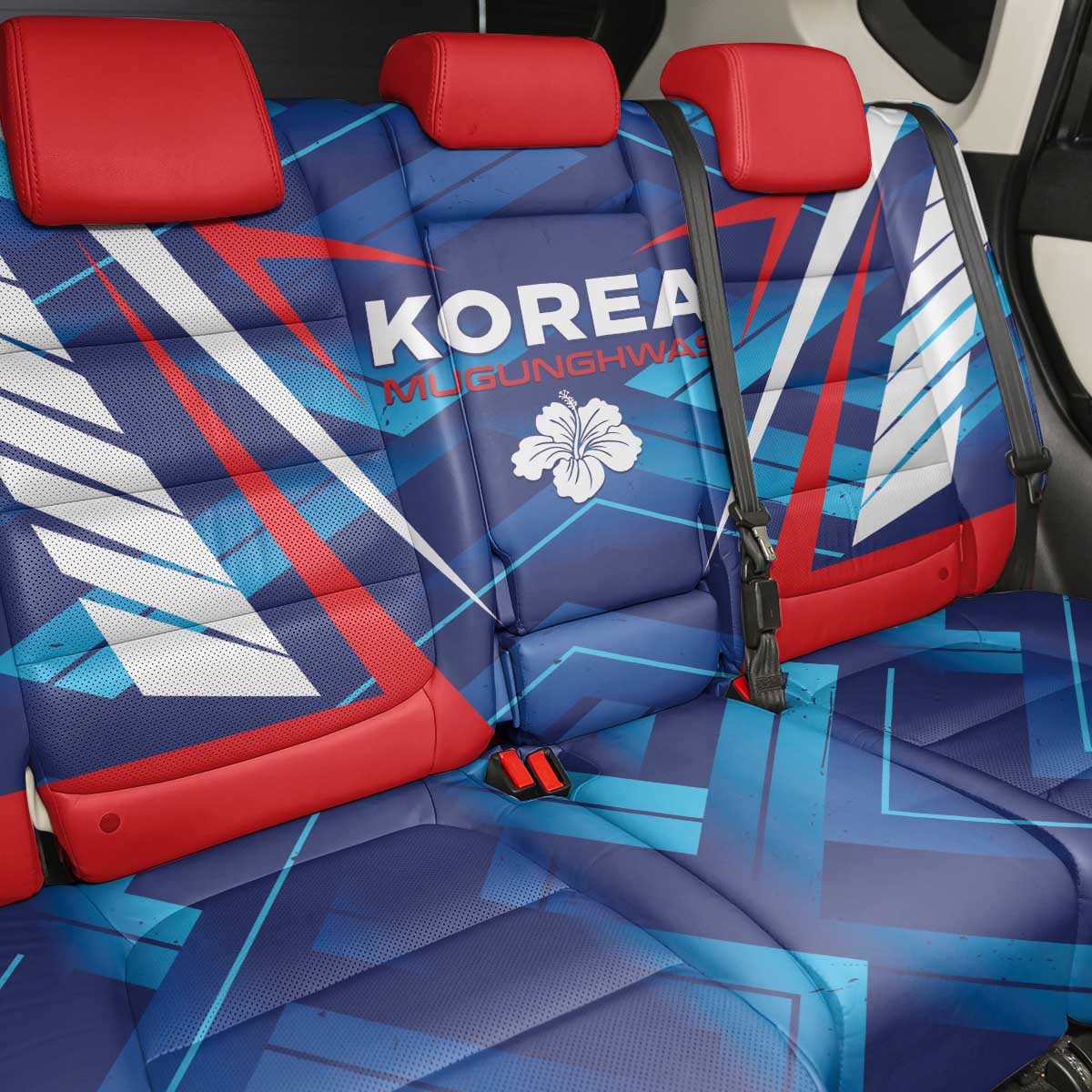 Korea Rugby Back Car Seat Cover Mugunghwas Go Champions