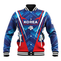 Custom Korea Rugby Baseball Jacket Mugunghwas Go Champions