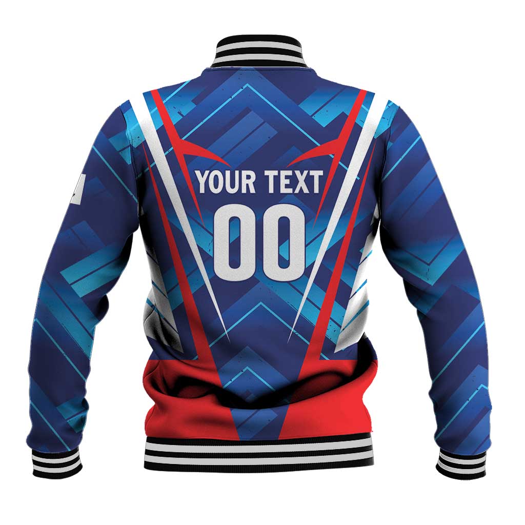 Custom Korea Rugby Baseball Jacket Mugunghwas Go Champions