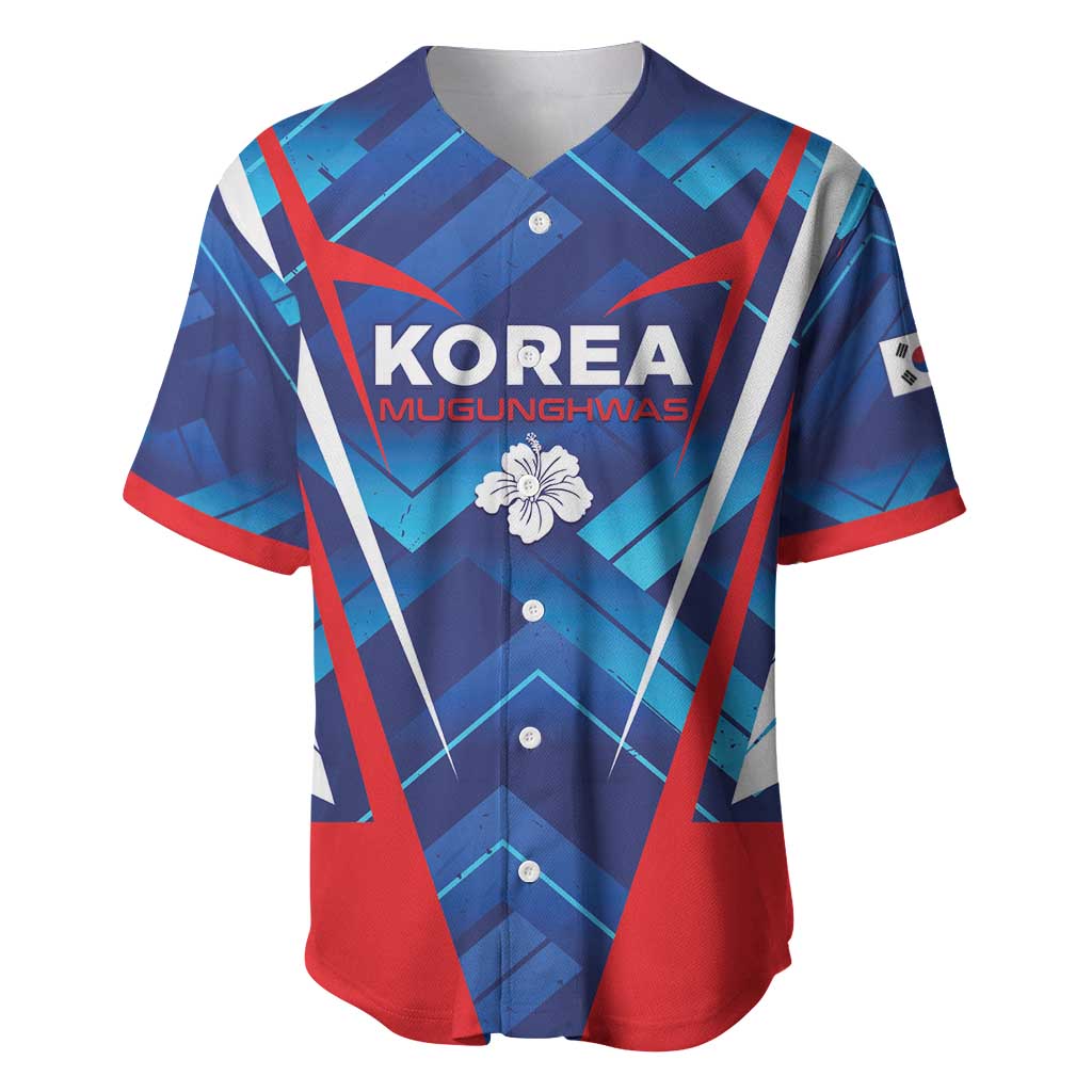 Custom Korea Rugby Baseball Jersey Mugunghwas Go Champions