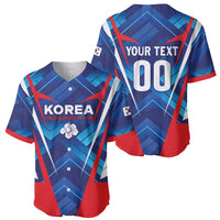 Custom Korea Rugby Baseball Jersey Mugunghwas Go Champions