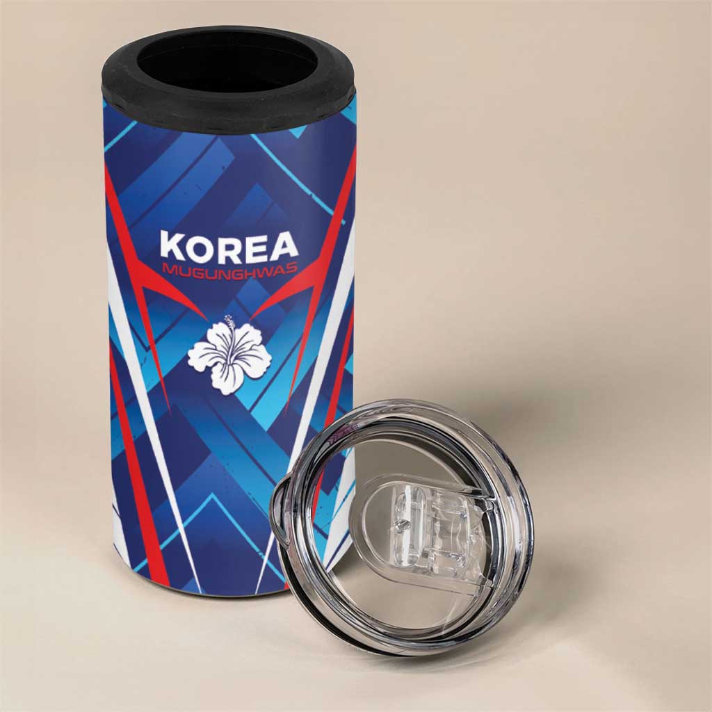Custom Korea Rugby 4 in 1 Can Cooler Tumbler Mugunghwas Go Champions