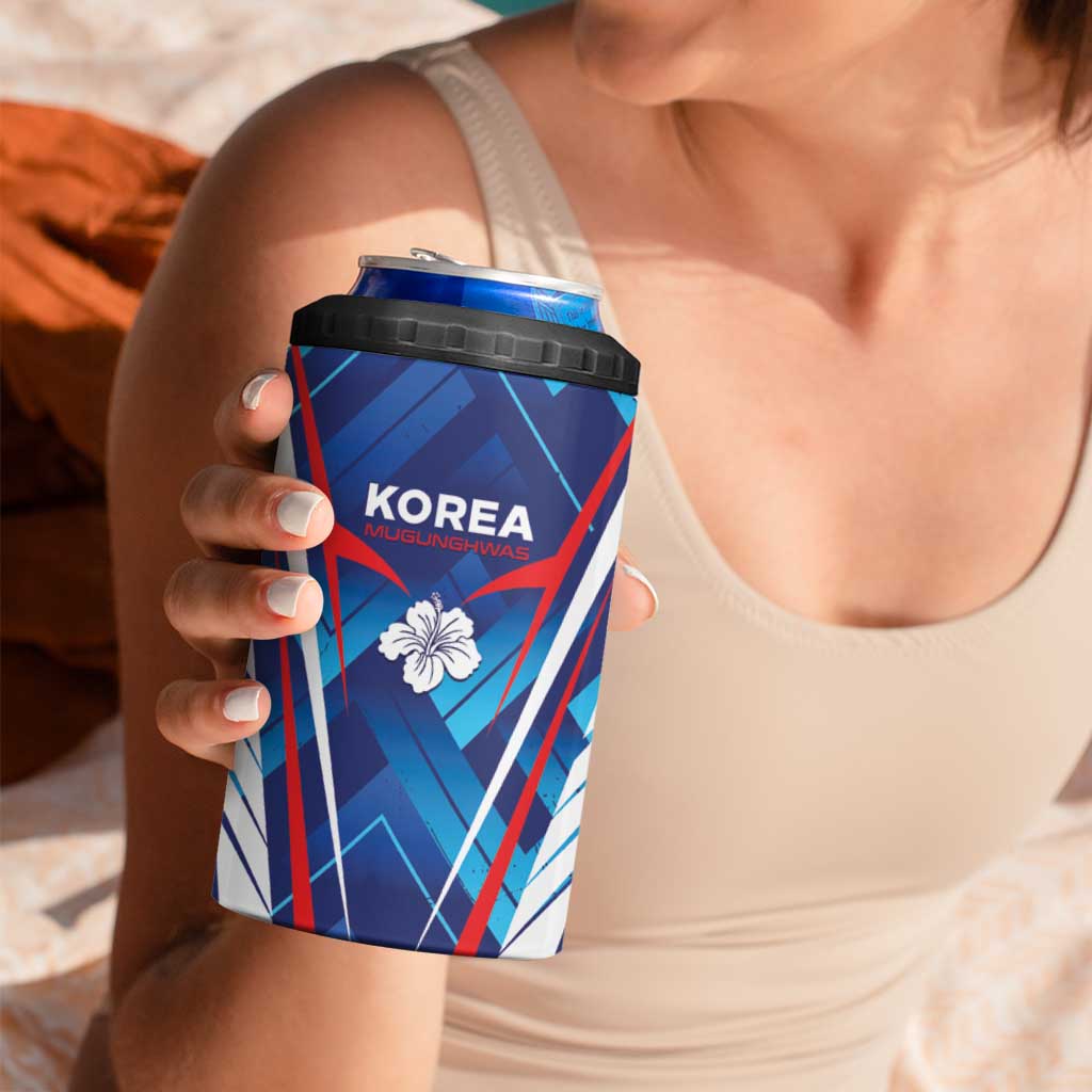 Custom Korea Rugby 4 in 1 Can Cooler Tumbler Mugunghwas Go Champions