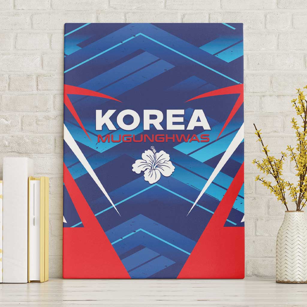 Korea Rugby Canvas Wall Art Mugunghwas Go Champions