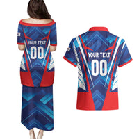 Custom Korea Rugby Couples Matching Puletasi and Hawaiian Shirt Mugunghwas Go Champions