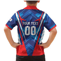 Custom Korea Rugby Family Matching Mermaid Dress and Hawaiian Shirt Mugunghwas Go Champions