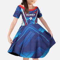 Custom Korea Rugby Family Matching Mermaid Dress and Hawaiian Shirt Mugunghwas Go Champions