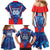 Custom Korea Rugby Family Matching Mermaid Dress and Hawaiian Shirt Mugunghwas Go Champions