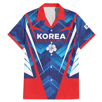 Custom Korea Rugby Family Matching Mermaid Dress and Hawaiian Shirt Mugunghwas Go Champions