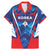 Custom Korea Rugby Family Matching Mermaid Dress and Hawaiian Shirt Mugunghwas Go Champions