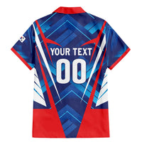 Custom Korea Rugby Family Matching Mermaid Dress and Hawaiian Shirt Mugunghwas Go Champions