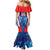 Custom Korea Rugby Family Matching Mermaid Dress and Hawaiian Shirt Mugunghwas Go Champions