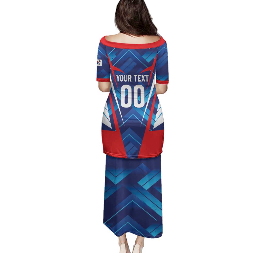 Custom Korea Rugby Family Matching Puletasi and Hawaiian Shirt Mugunghwas Go Champions