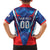 Custom Korea Rugby Family Matching Short Sleeve Bodycon Dress and Hawaiian Shirt Mugunghwas Go Champions