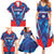 Custom Korea Rugby Family Matching Summer Maxi Dress and Hawaiian Shirt Mugunghwas Go Champions