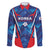 Custom Korea Rugby Family Matching Summer Maxi Dress and Hawaiian Shirt Mugunghwas Go Champions