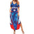 Custom Korea Rugby Family Matching Summer Maxi Dress and Hawaiian Shirt Mugunghwas Go Champions