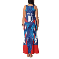 Custom Korea Rugby Family Matching Tank Maxi Dress and Hawaiian Shirt Mugunghwas Go Champions