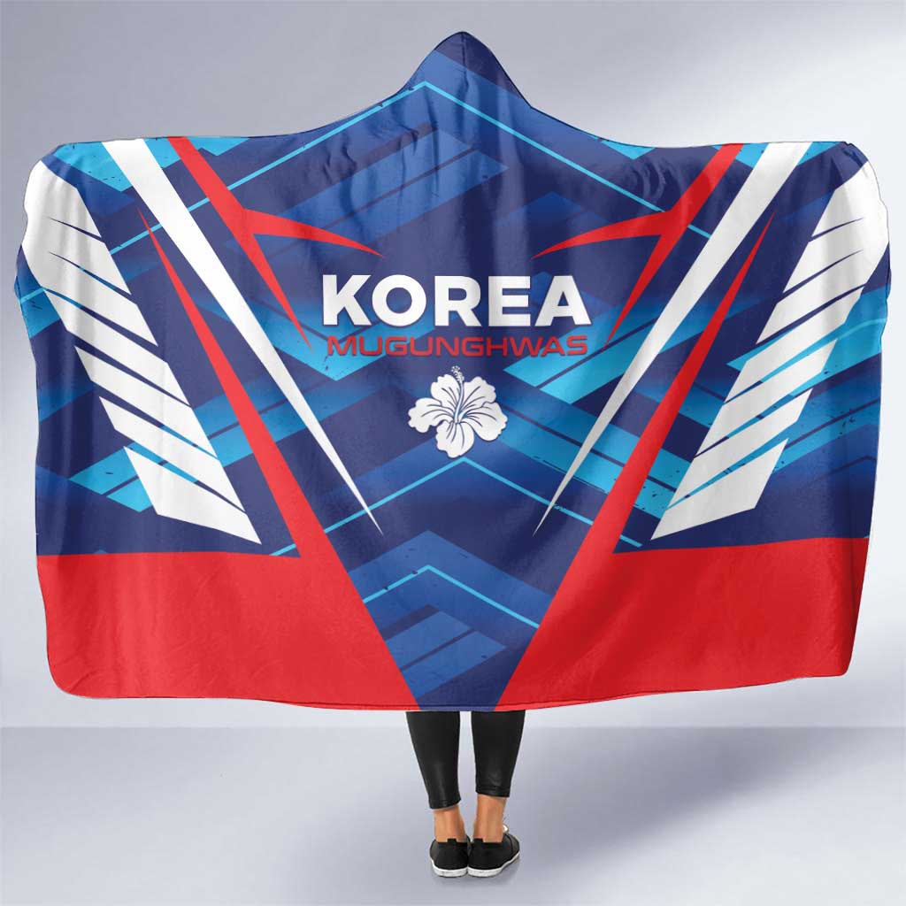 Korea Rugby Hooded Blanket Mugunghwas Go Champions