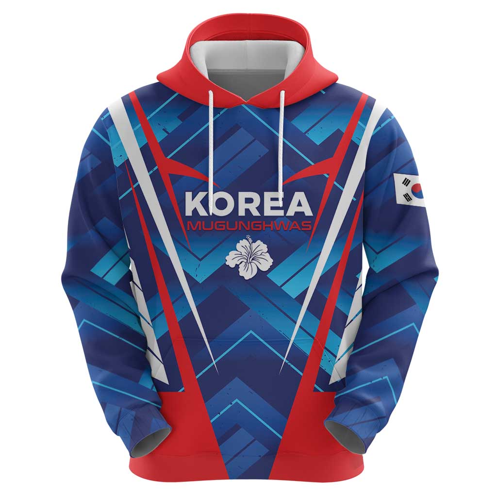 Custom Korea Rugby Hoodie Mugunghwas Go Champions