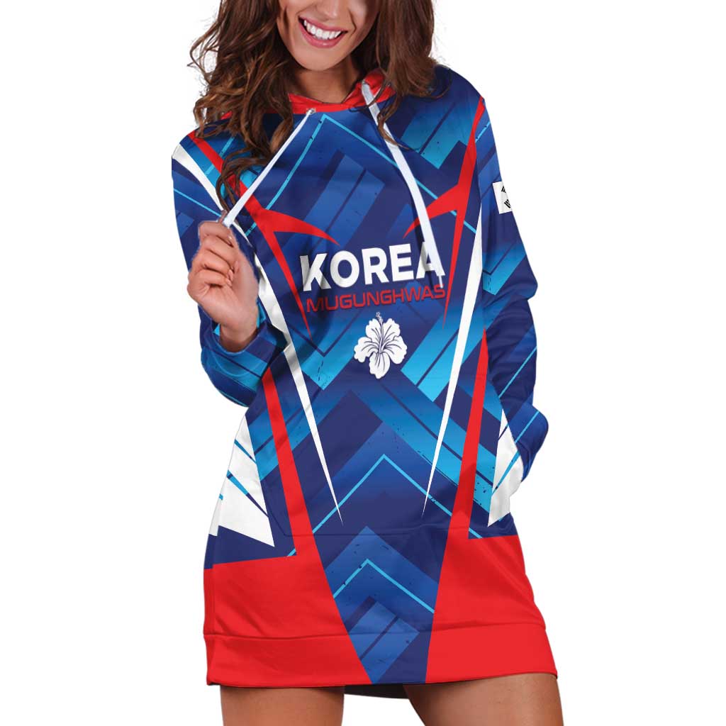 Custom Korea Rugby Hoodie Dress Mugunghwas Go Champions