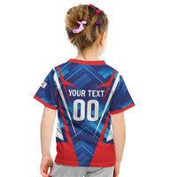 Custom Korea Rugby Kid T Shirt Mugunghwas Go Champions