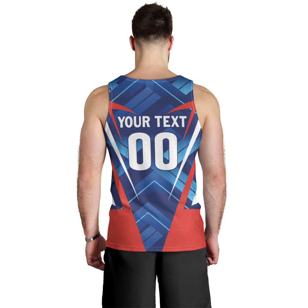 Custom Korea Rugby Men Tank Top Mugunghwas Go Champions