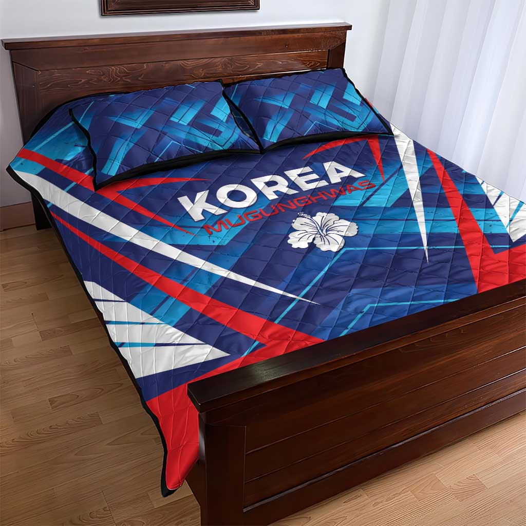 Korea Rugby Quilt Bed Set Mugunghwas Go Champions