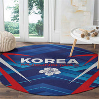 Korea Rugby Round Carpet Mugunghwas Go Champions