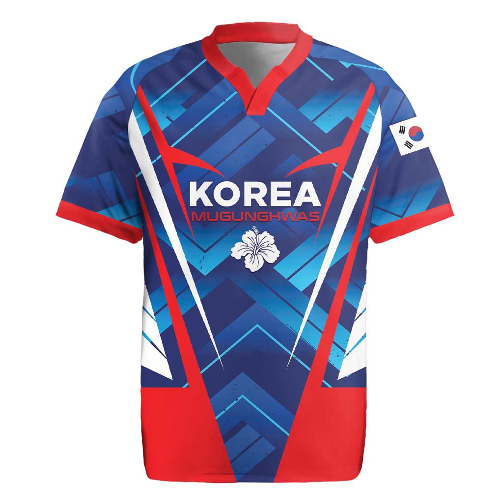 Custom Korea Rugby Rugby Jersey Mugunghwas Go Champions