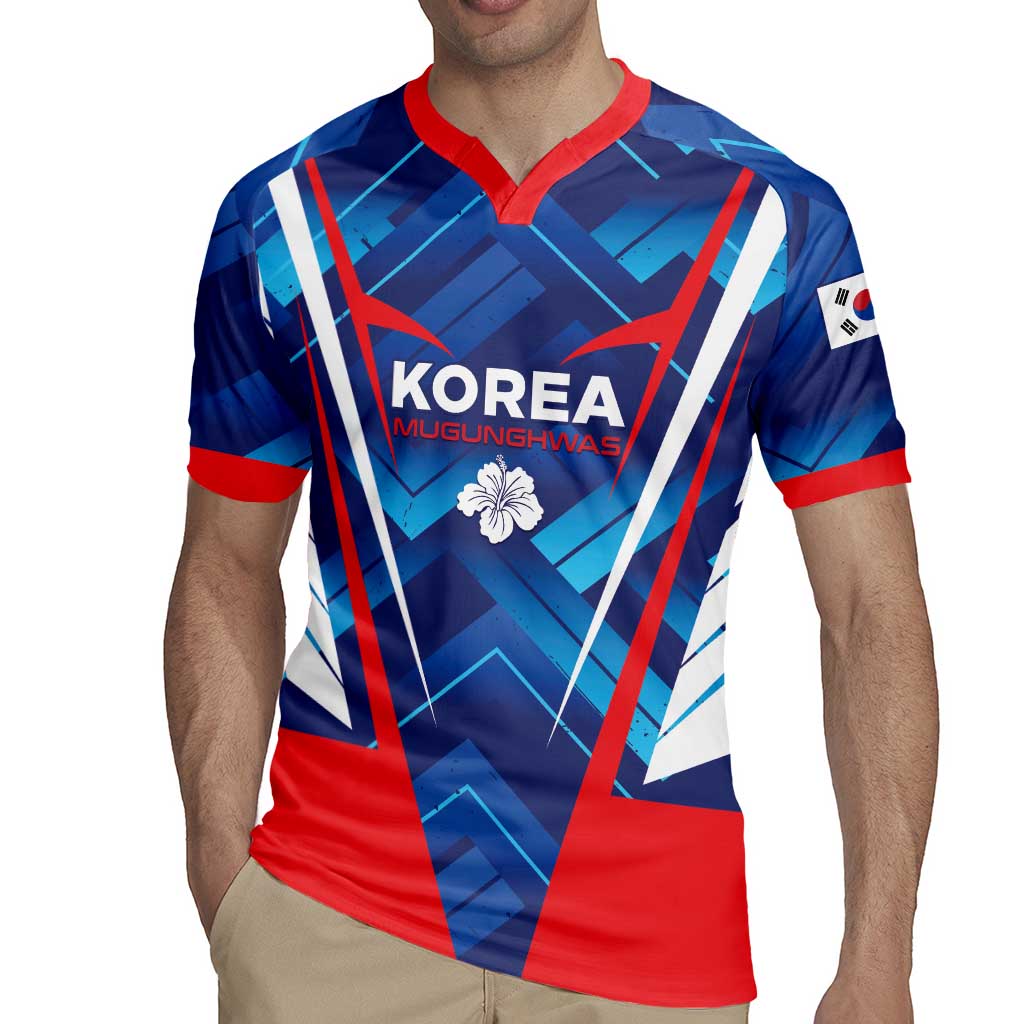 Custom Korea Rugby Rugby Jersey Mugunghwas Go Champions