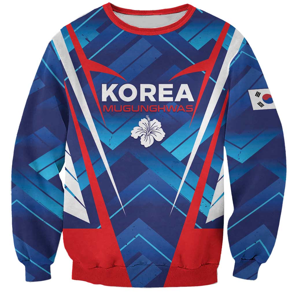 Custom Korea Rugby Sweatshirt Mugunghwas Go Champions