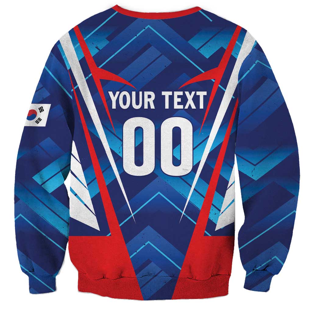 Custom Korea Rugby Sweatshirt Mugunghwas Go Champions