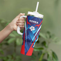 Custom Korea Rugby Tumbler With Handle Mugunghwas Go Champions