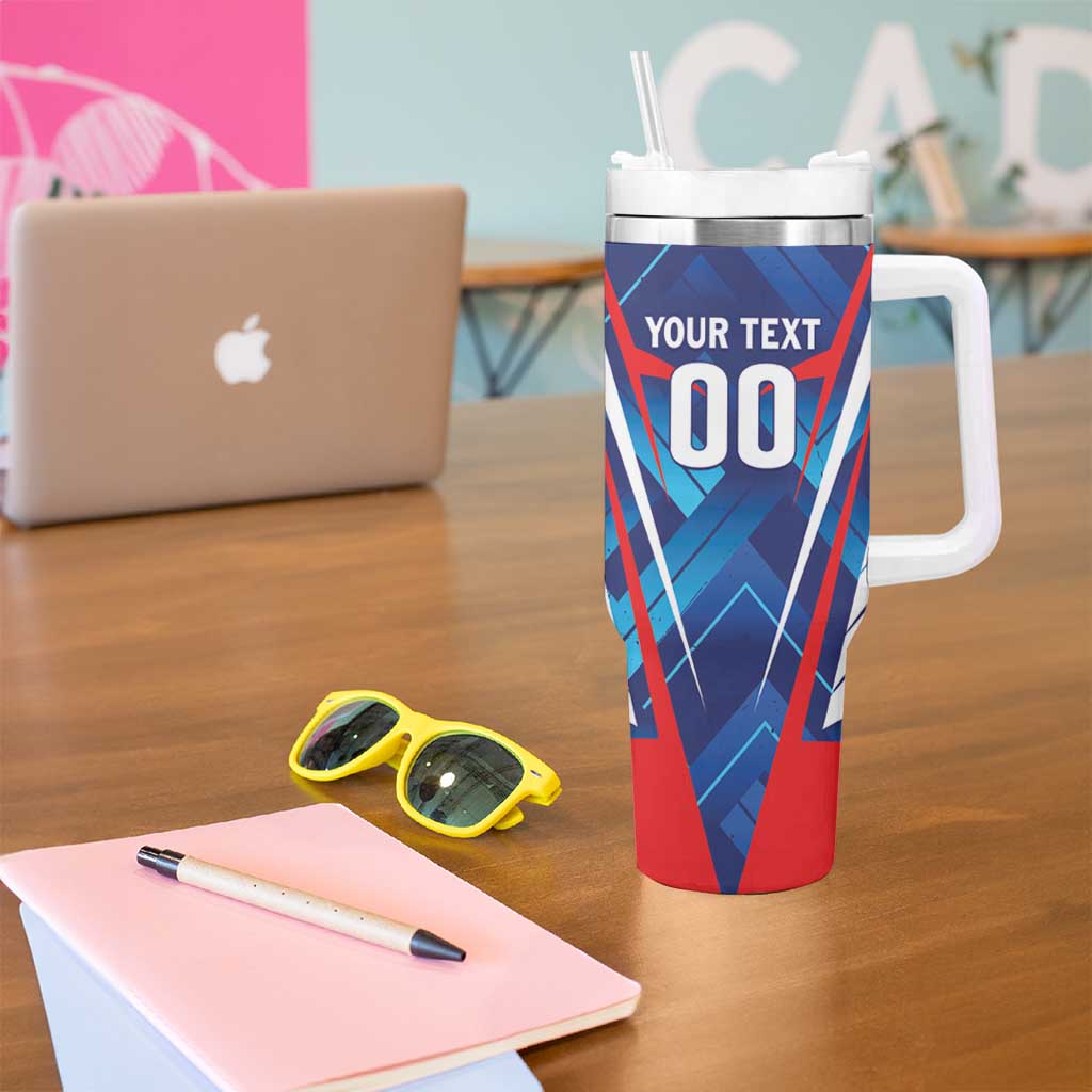 Custom Korea Rugby Tumbler With Handle Mugunghwas Go Champions