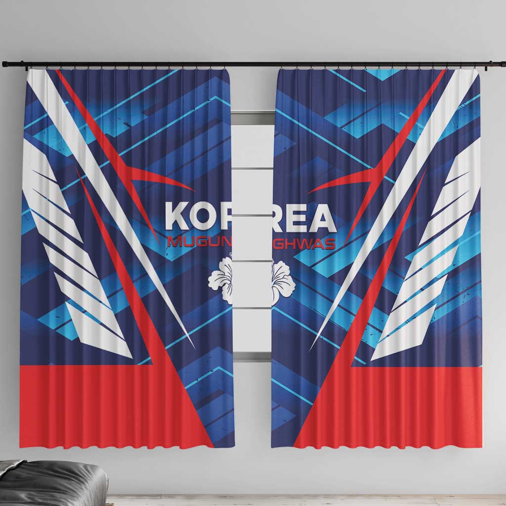 Korea Rugby Window Curtain Mugunghwas Go Champions