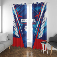 Korea Rugby Window Curtain Mugunghwas Go Champions