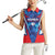 Custom Korea Rugby Women Sleeveless Polo Shirt Mugunghwas Go Champions
