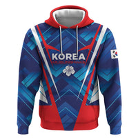 Custom Korea Rugby Zip Hoodie Mugunghwas Go Champions