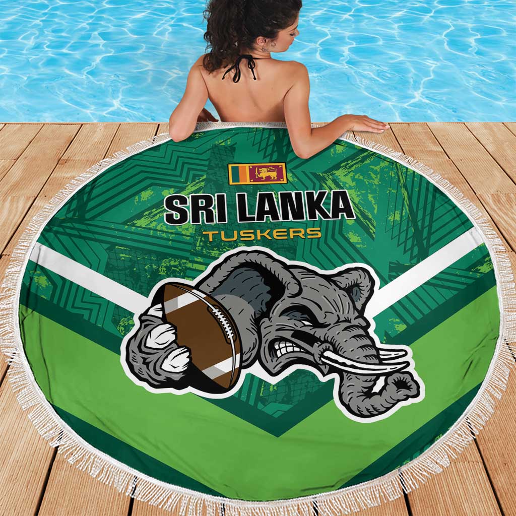 Sri Lanka Rugby Beach Blanket Tuskers Go Champions
