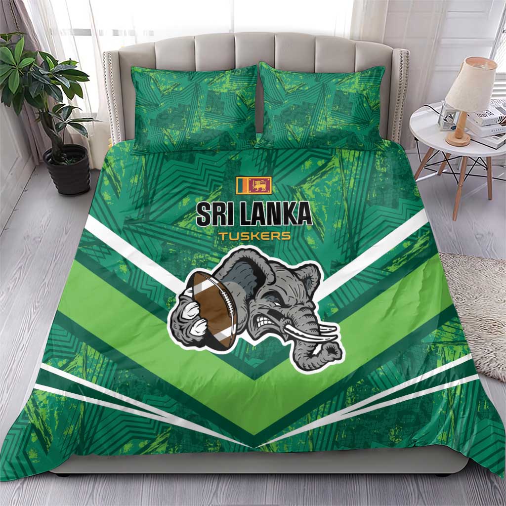 Sri Lanka Rugby Bedding Set Tuskers Go Champions